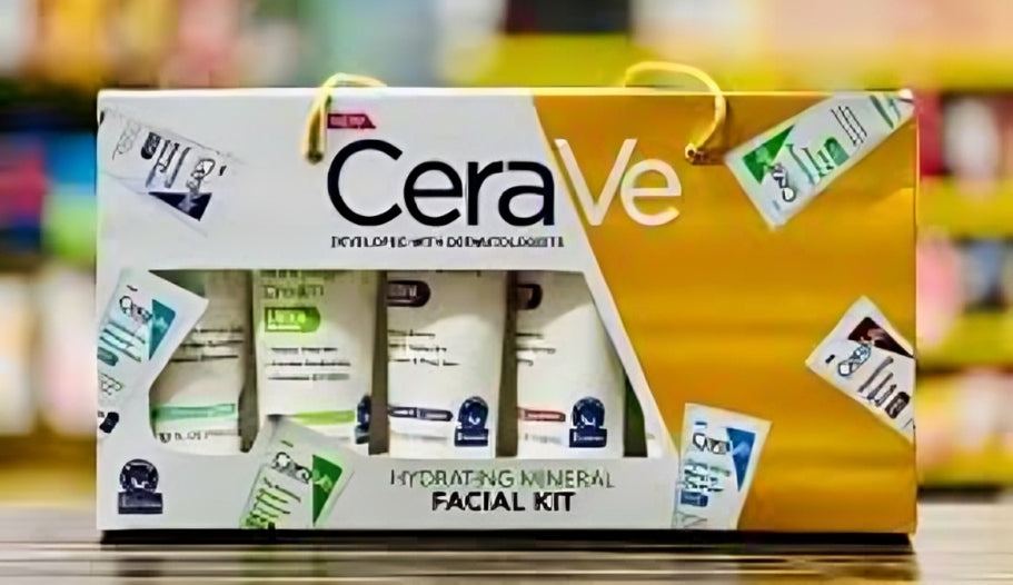 Pack Of 06 Cerave Hydrating Mineral Facial Kit | Best Quality Hydrating Mineral Facial Kit