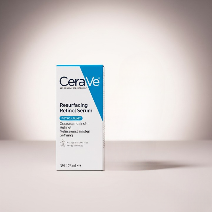 Resurfacing Retinol Facial Serum – Gentle Formula For Acne-prone Skin, Pore Refining & Texture Smoothing