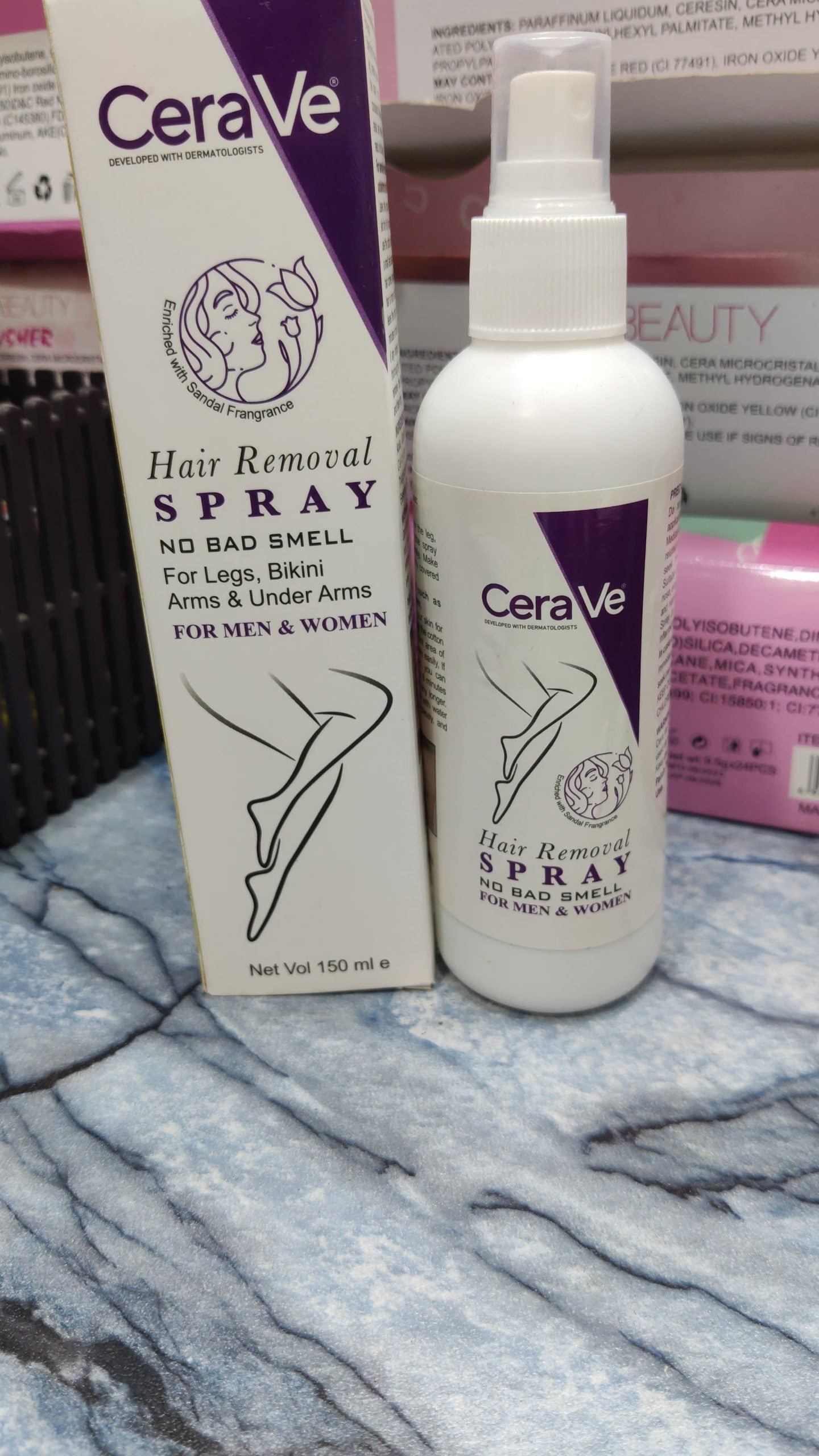 Cerave Hair Removal Spray For Women